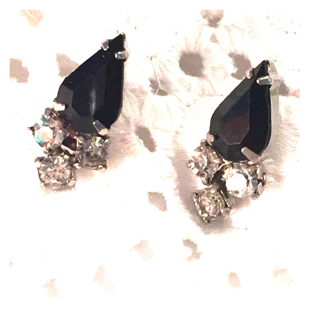 Vintage Rhinestone Earrings